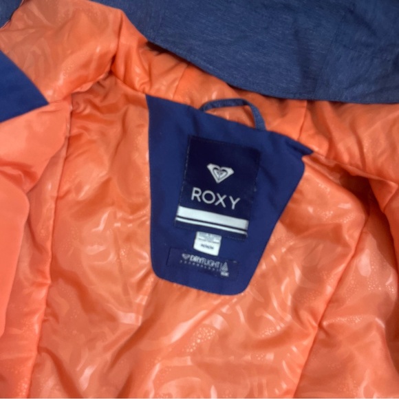 Roxy Womens Lined Ceder Hooded Jacket - Women's Size Medium - Picture 4 of 7